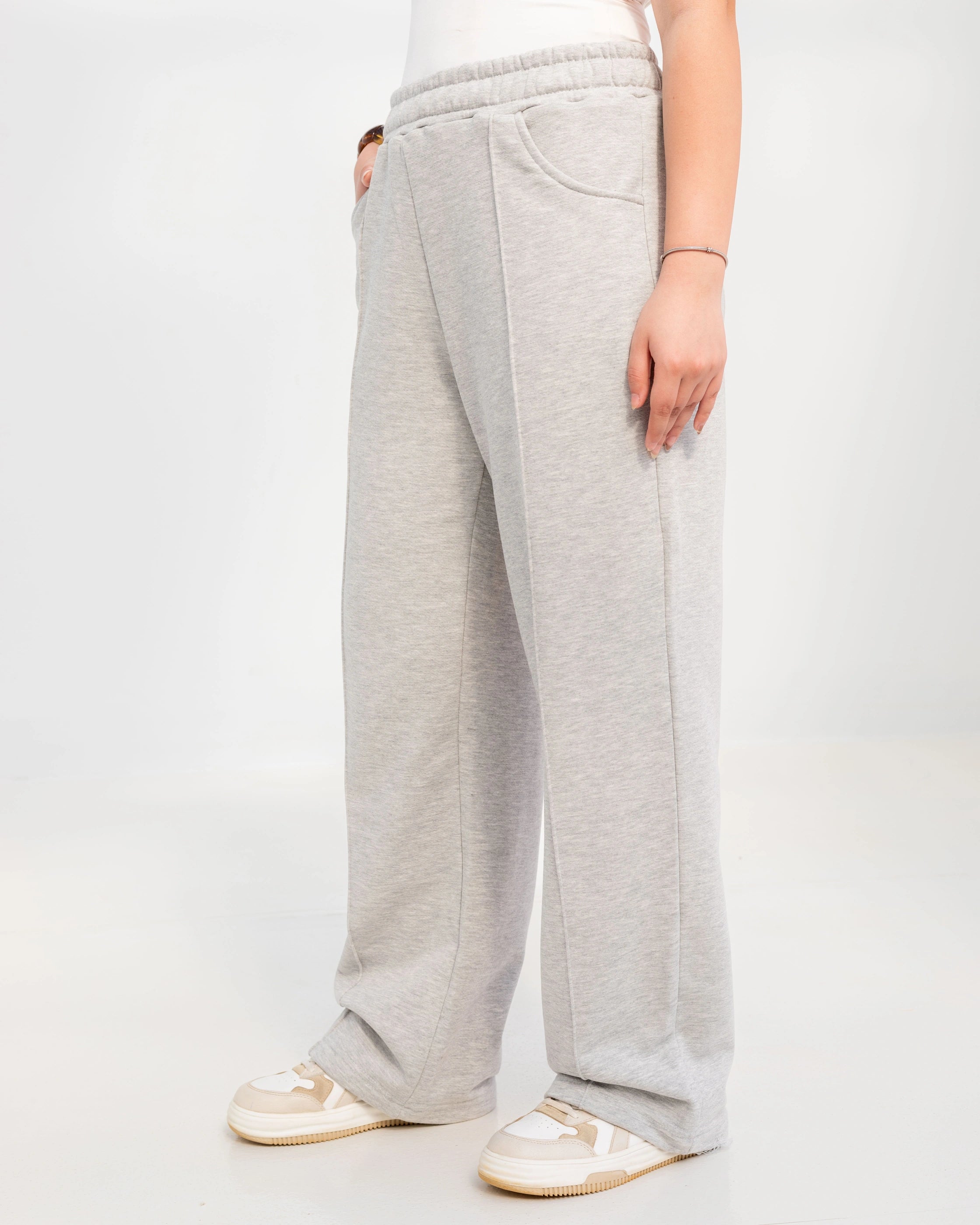 Center seam sweatpants Gray