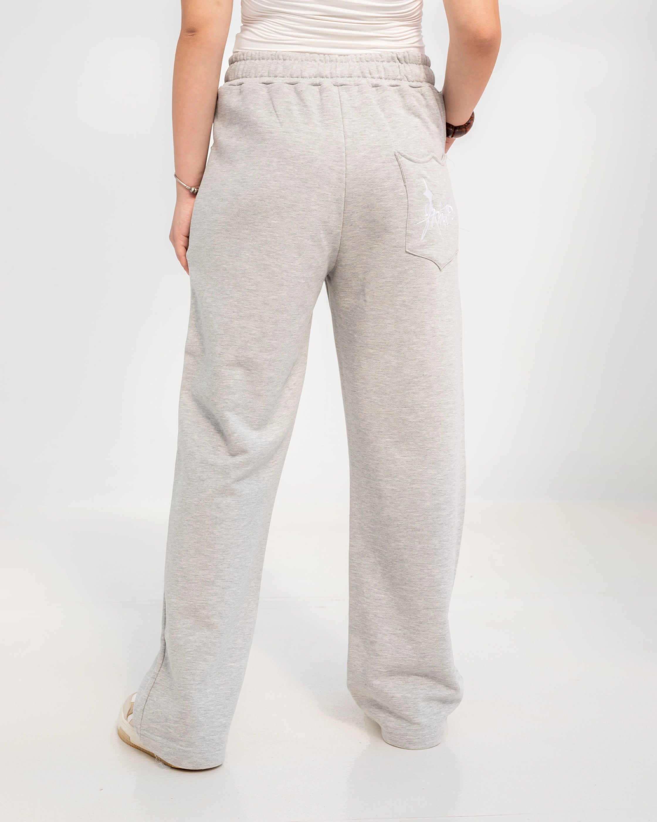 Center seam sweatpants Gray