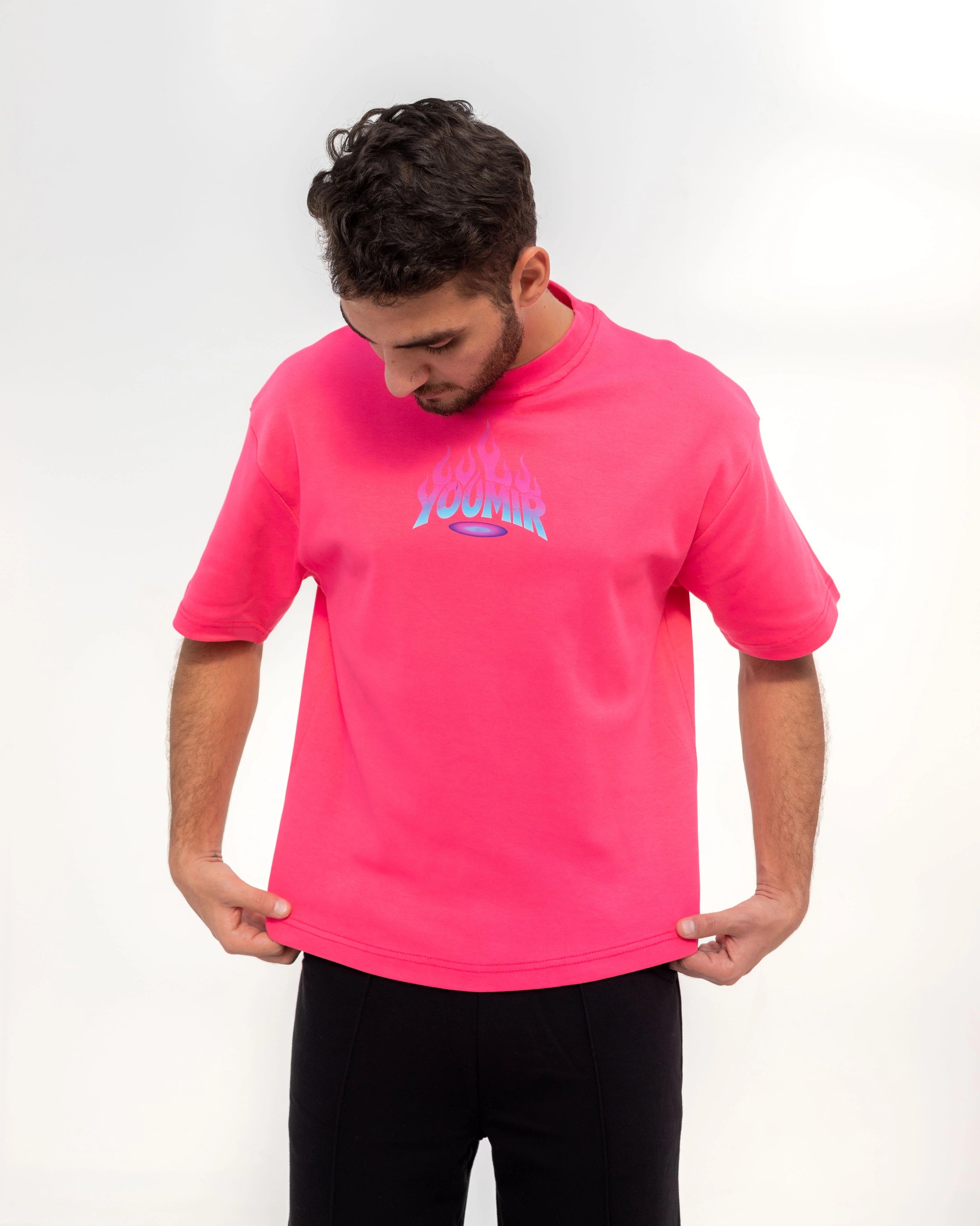 Over Boxi T-shirt Pink