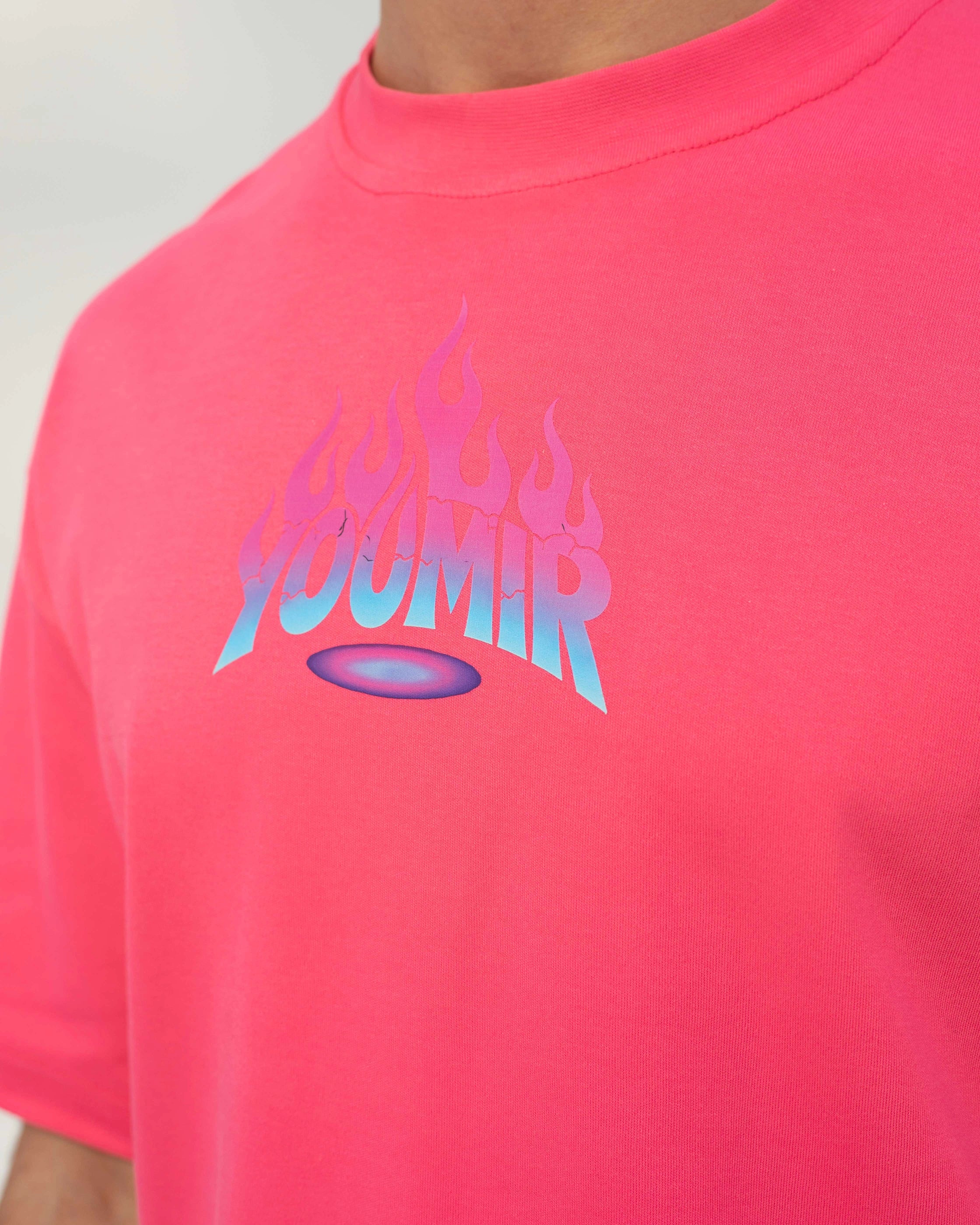 Over Boxi T-shirt Pink