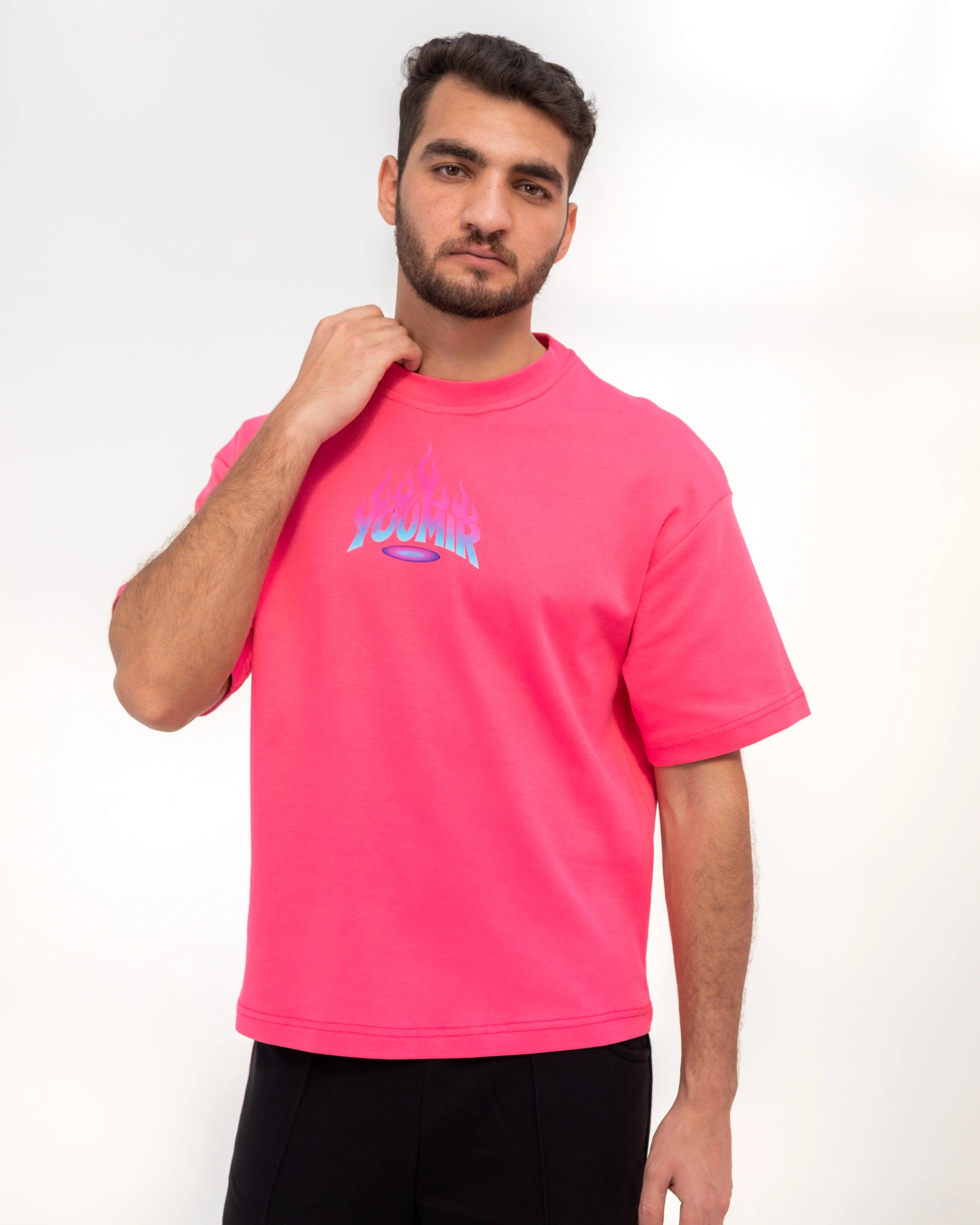 Over Boxi T-shirt Pink