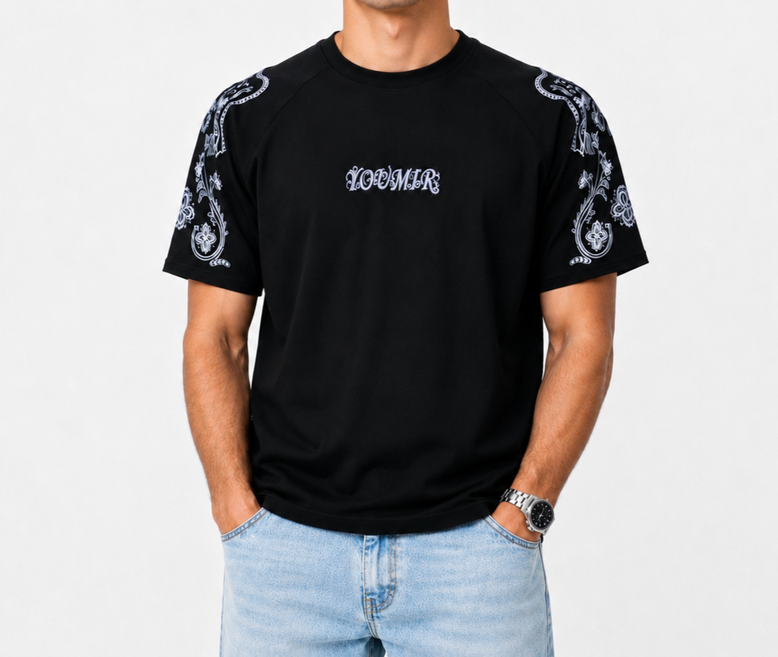 Raglan T-shirt Black