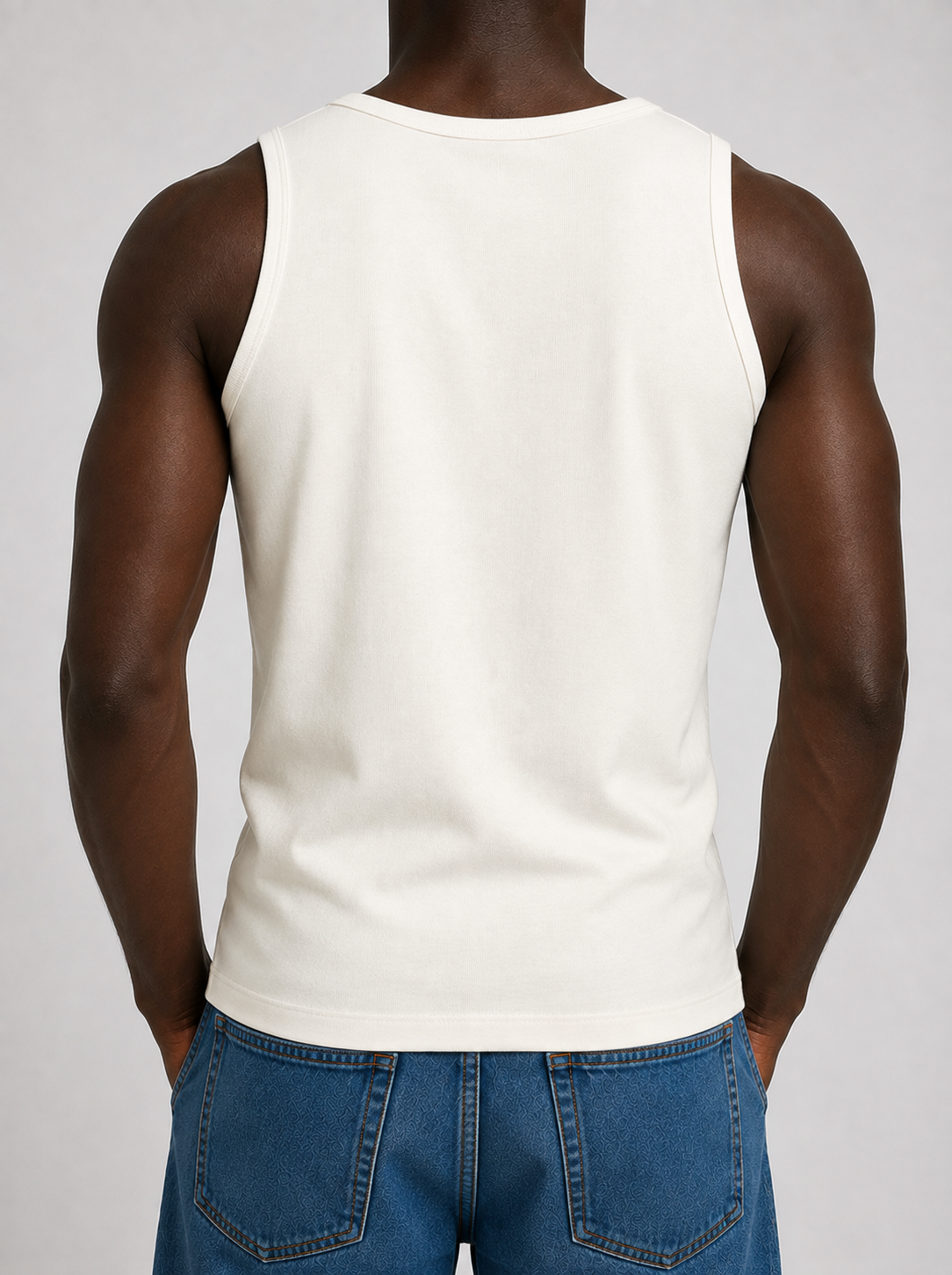 Tank top off white