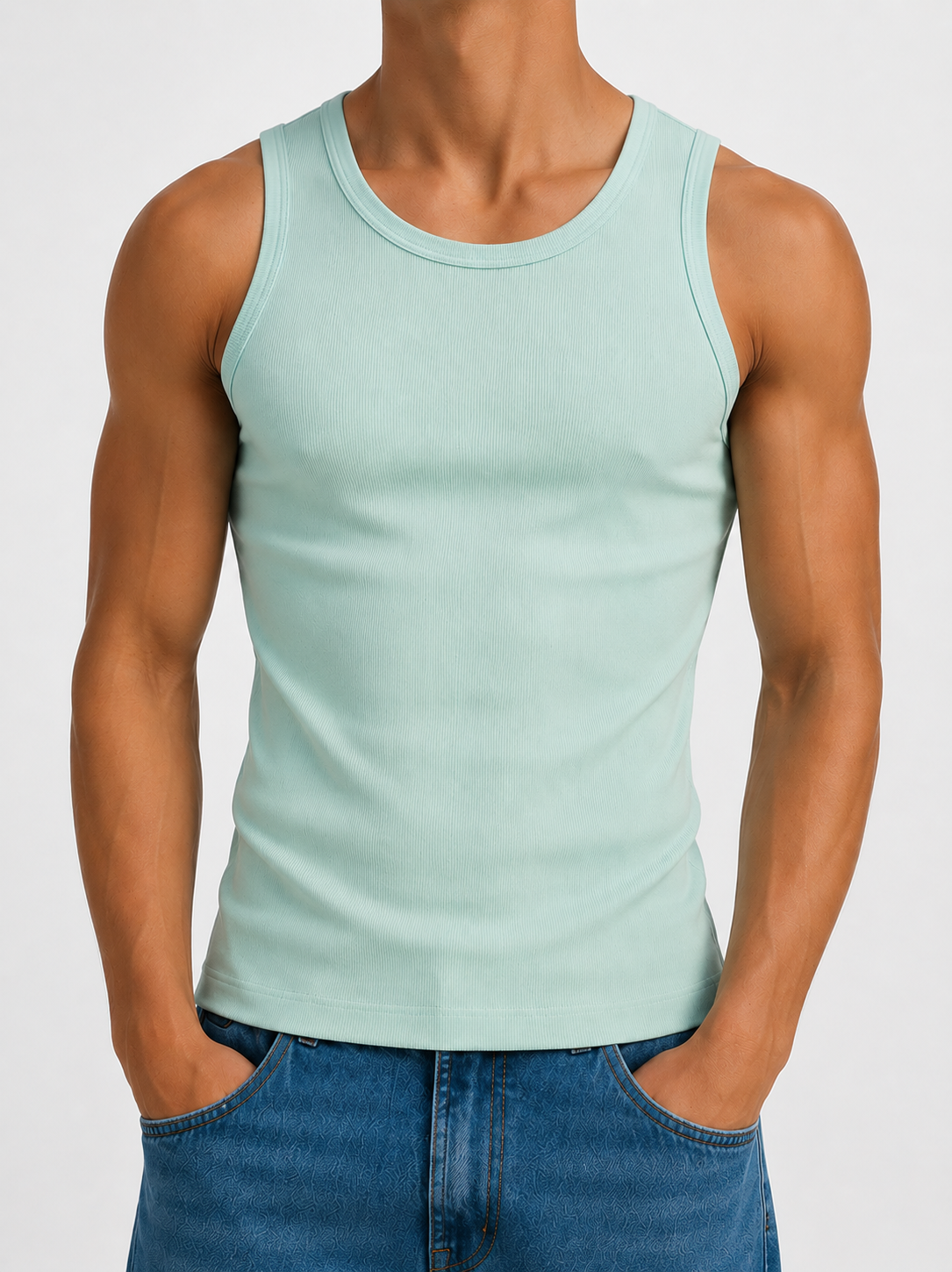 Tank top mint green